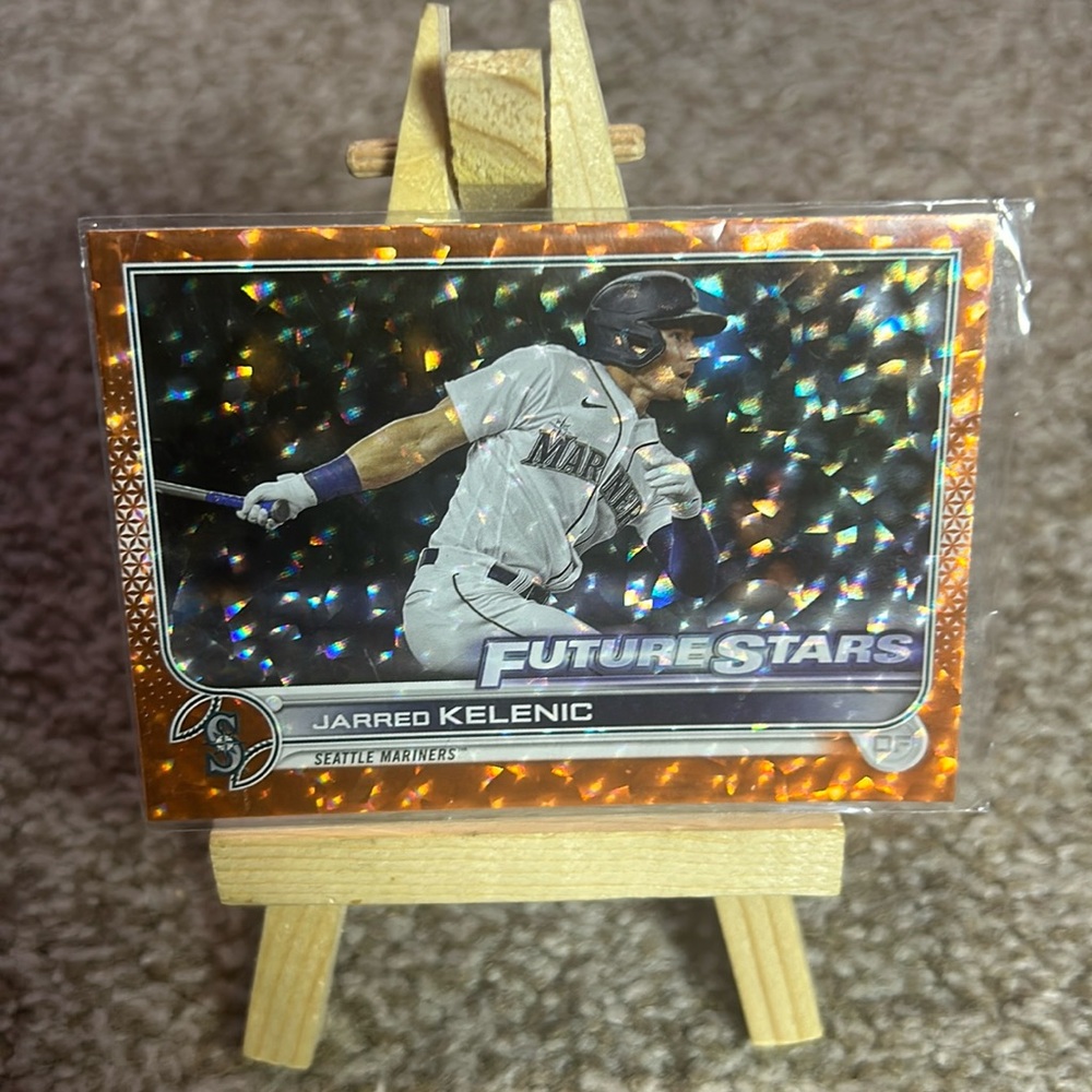 Jarred Kelenic MLB Baseball Topps Rookie Card #235 Orange 252/299